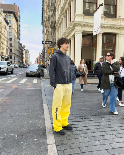 Yellow Logo Sweats