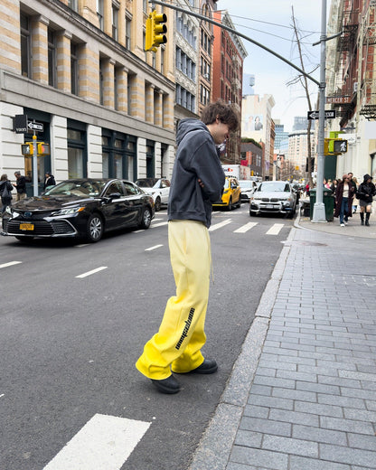 Yellow Logo Sweats