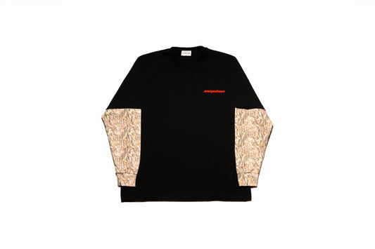 Black Camo L/s