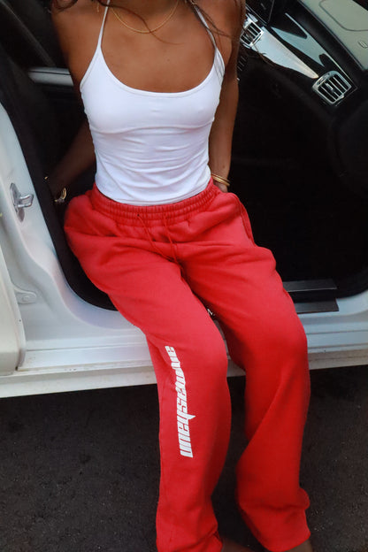 Red Logo Sweats