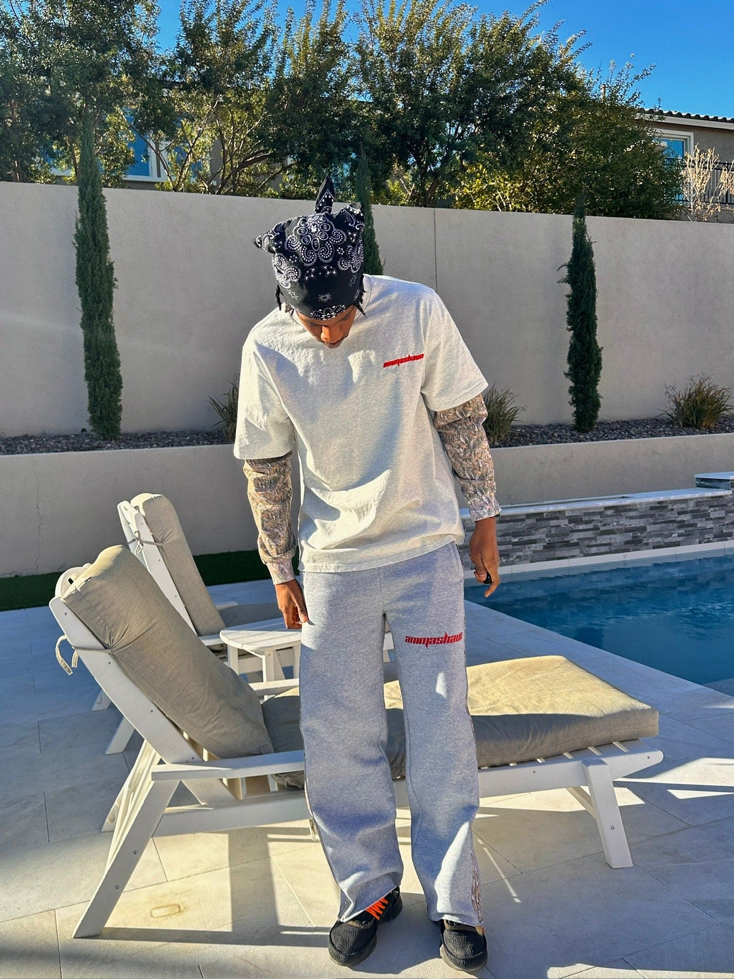 Grey Camo Sweats V2