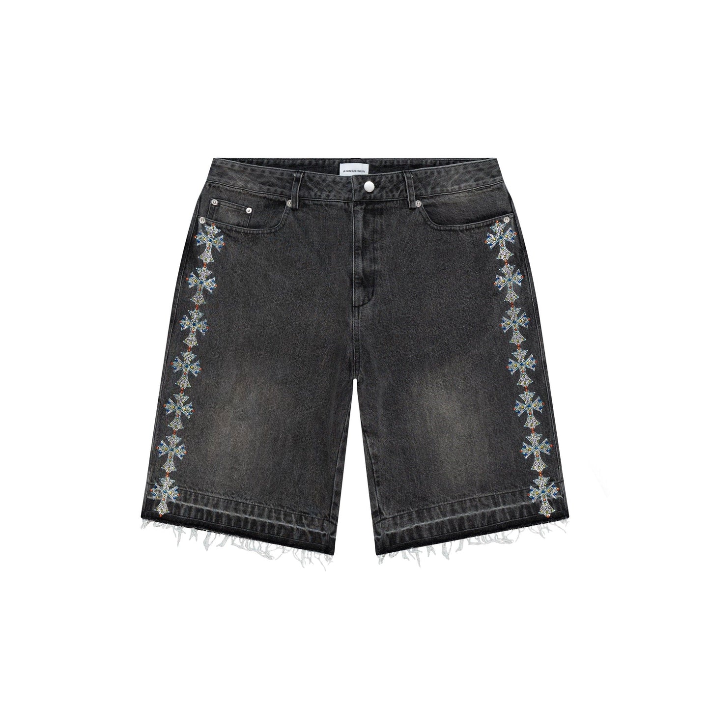 Black Cross Jorts