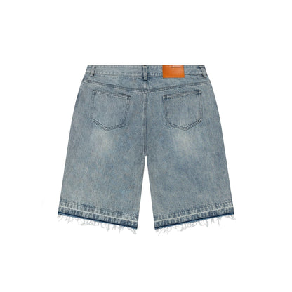 Denim Cross Jorts